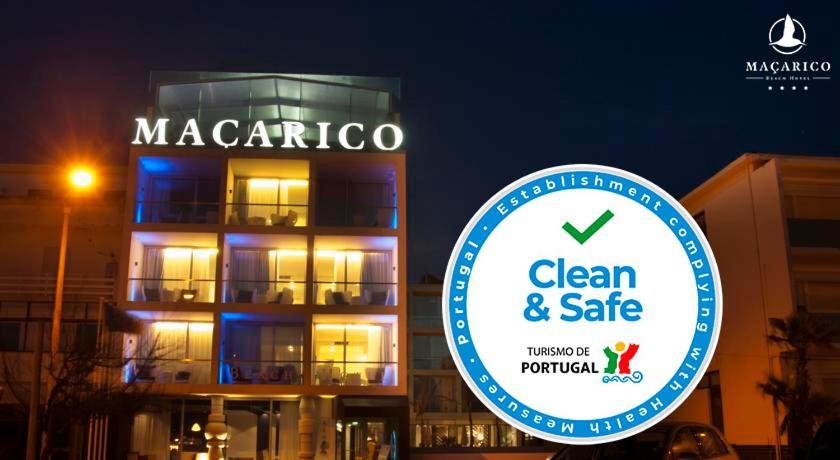 Macarico Beach Hotel برايا دي ميرا المظهر الخارجي الصورة